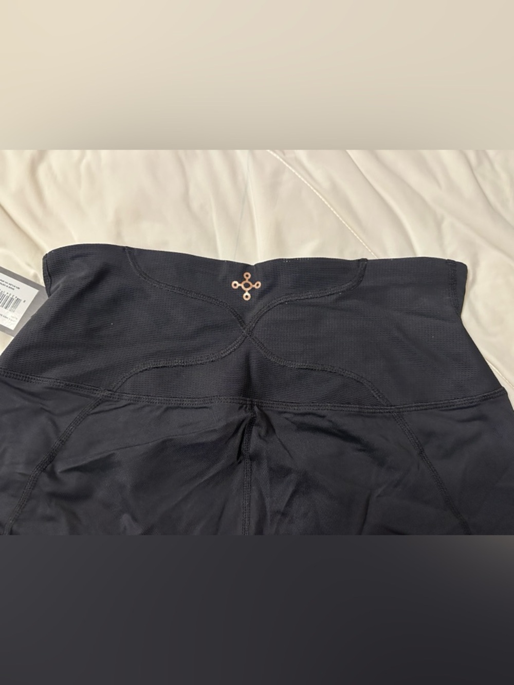 Tommie Copper Lower Back Support Black High-Waisted Leggings - NWT - Size L - Picture 7 of 12